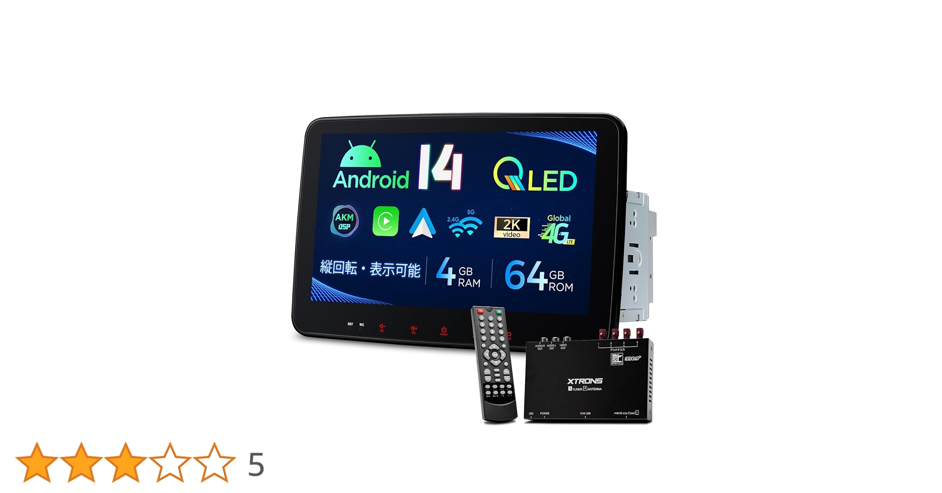 XTRONS GENUD0102L 10.1インチ Androidカーナビ XTRONS GENUD0102L 10.1インチ Androidカーナビ・